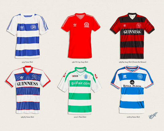 Queens Park Rangers shirts