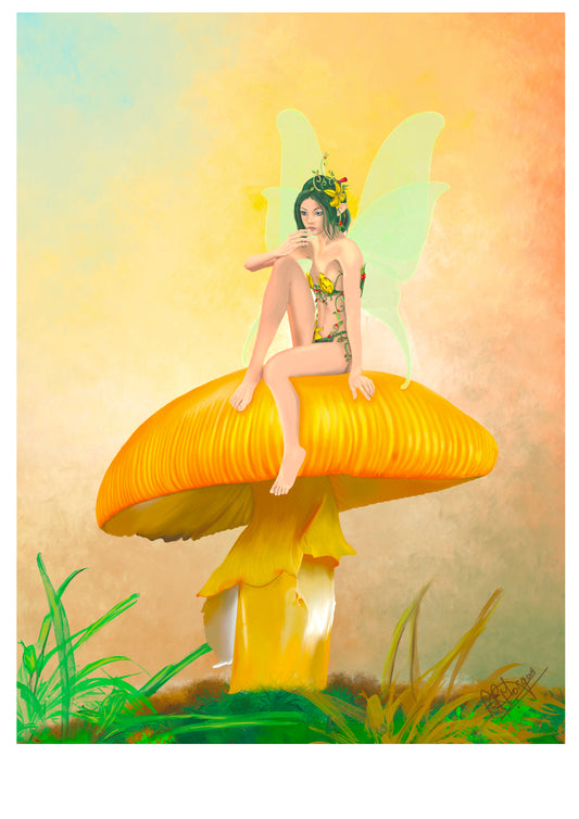 The Fairy’s Garden Seat